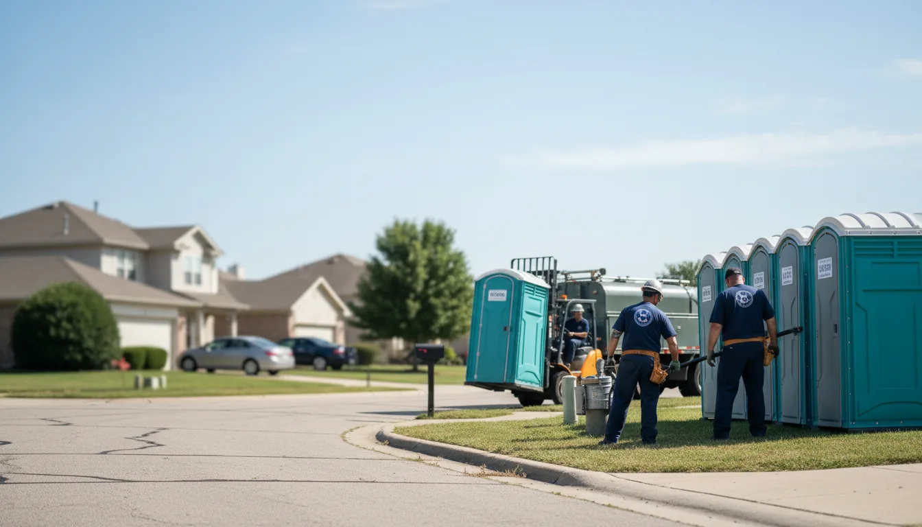 Porta Potty Rental in Barrington, NJ near me